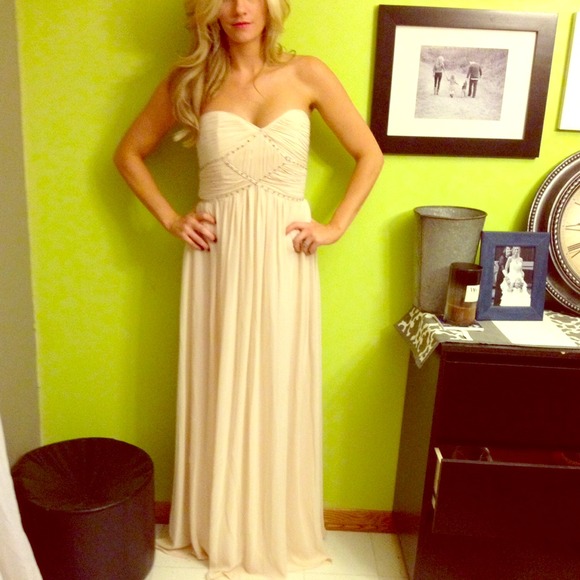 Blush formal gown---Pearl Brand