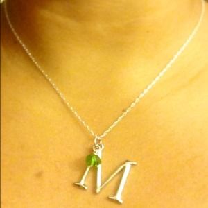 Initial and birthstone personalization