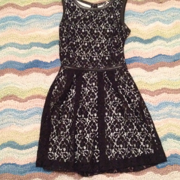 "Speechless" Black lace dress
