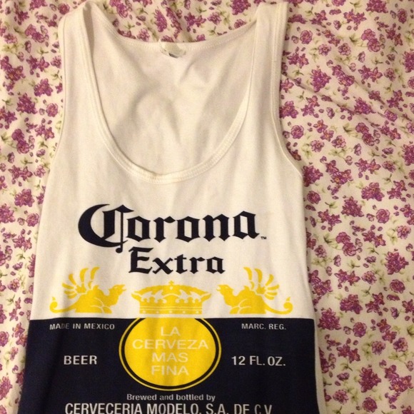 Corona tank top