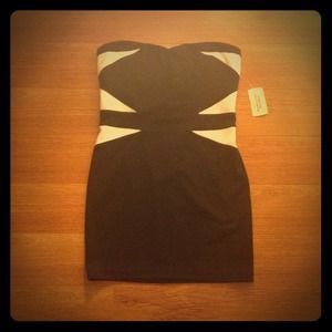 Forever 21 strapless dress