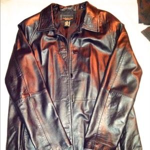 Ladies Lambskin leather jacket
