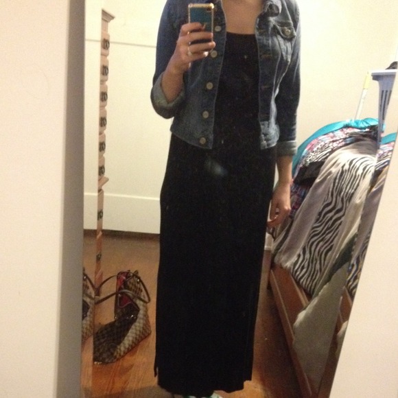 Apt 9 , long black dress