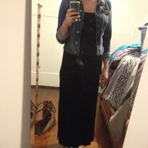 Apt 9 , long black dress