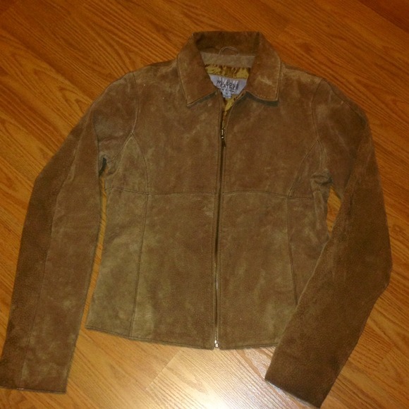Wilsons 100% Suede Leather Jacket