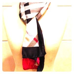 Authentic Butbery Silk Scarf