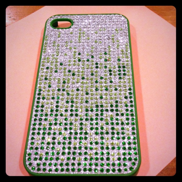 Rhinestone IPhone4s phone cover!