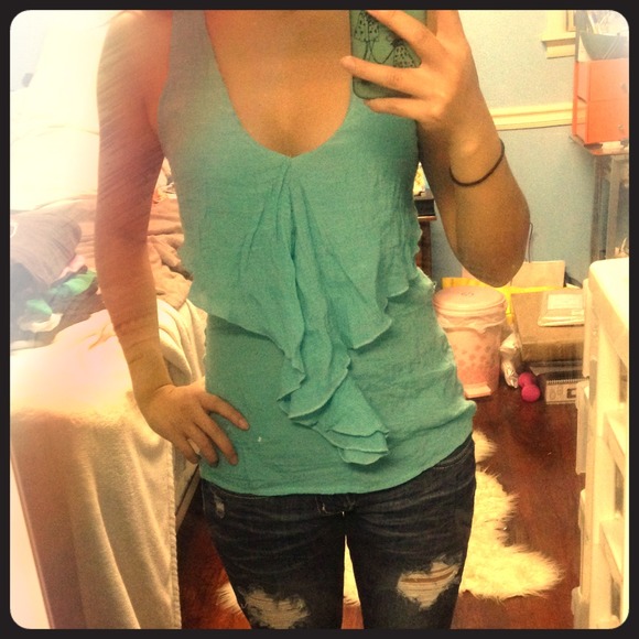 Arden B Teal Tank Top*PRICE DROP