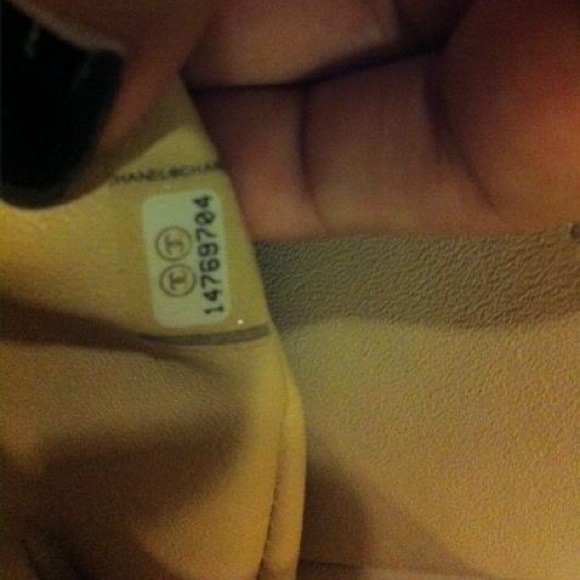 Chanel lamskin jumbo begie - Picture 4 of 4