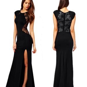 Back Laced Formal Gown