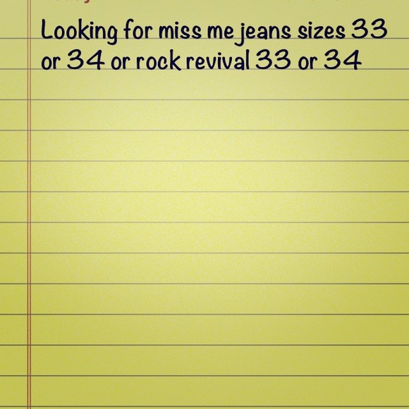Looking for brand jeans