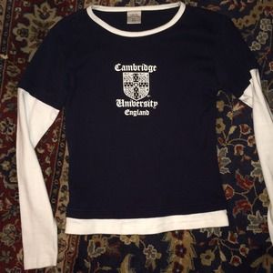 Long sleeve shirt from Cambridge, England