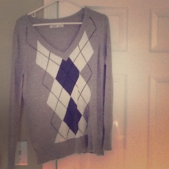 Argyle sweater