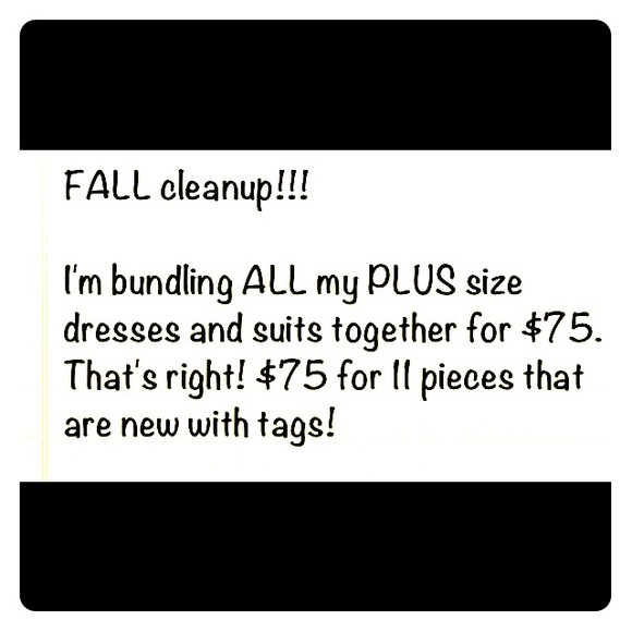 PLUS size bundle!!! Sizes 20-22.