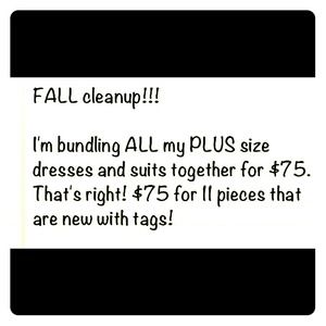 PLUS size bundle!!! Sizes 20-22.
