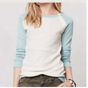 Anthropologie baseball sweater