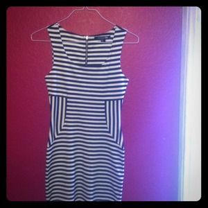 Striped bodycon dress! (NWOT)