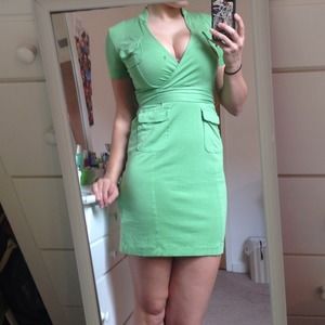Green dress
