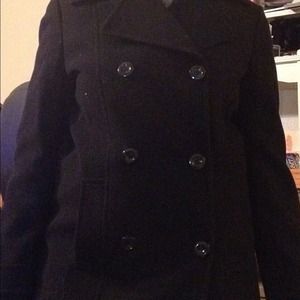 Nwt Kim Rogers black peep coat(reduced)