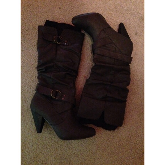 Charlotte Russe Mid Calf Boots