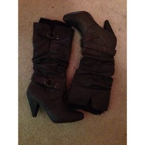 Charlotte Russe Mid Calf Boots