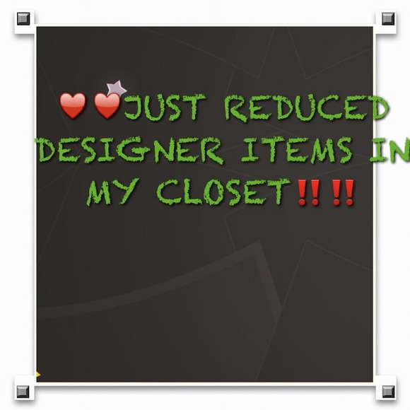 Reduced Designer Items