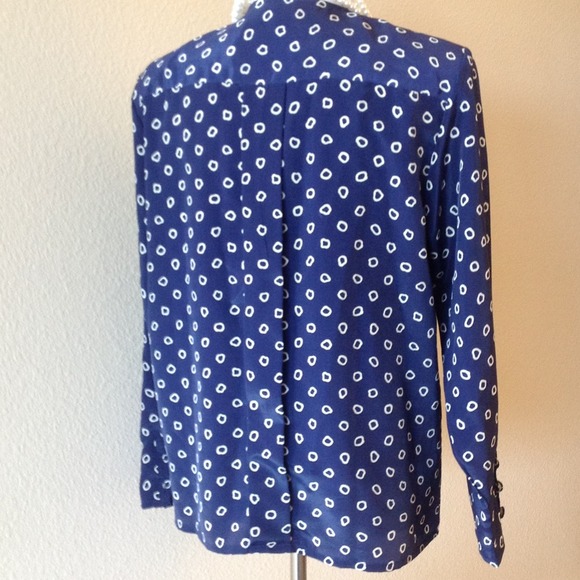 Oscar de la Renta Tops - BUNDLED polka dot blouse, Oscar de la Renta LARGE Oscar de la Renta Tops - BUNDLED polka dot blouse, Oscar de la Renta LARGE