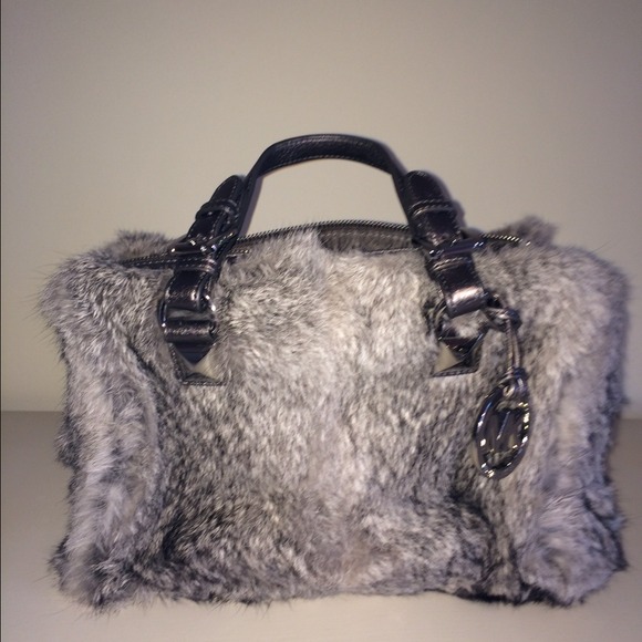 Rabbit Fur Michael Kors Handbag