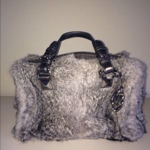 Rabbit Fur Michael Kors Handbag