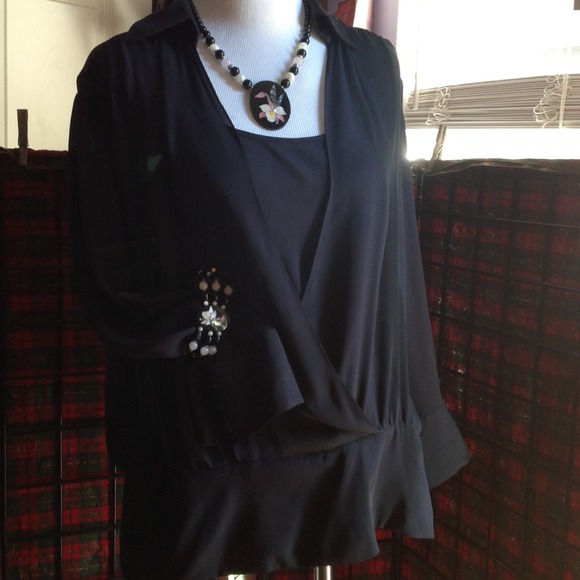 Anne Taylor. Silk blouse