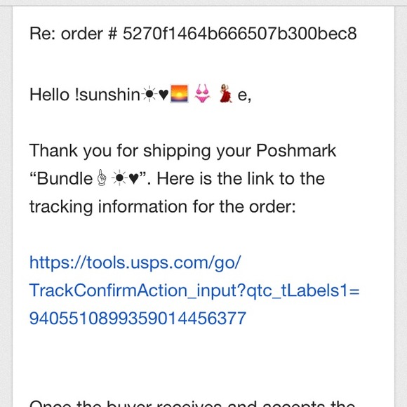 Tracking number