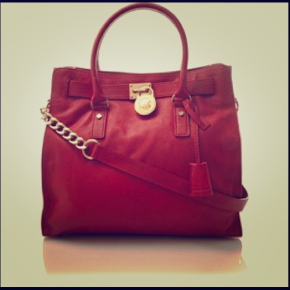 MICHAEL KORS LARGE HAMILTON NORTH/SOUTH TOTE