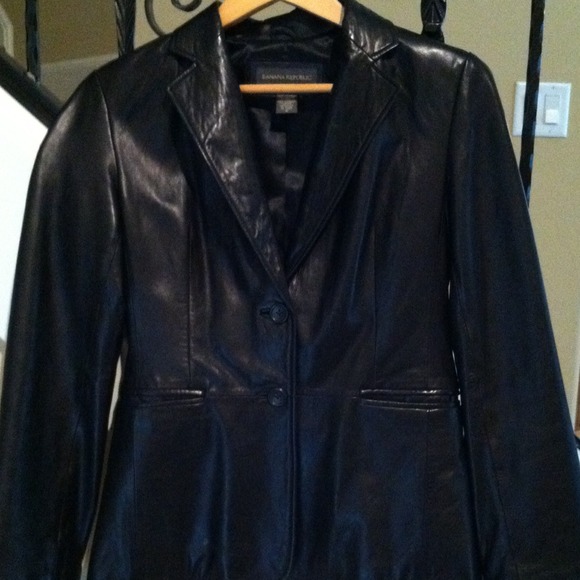 Banana Republic leather jacket