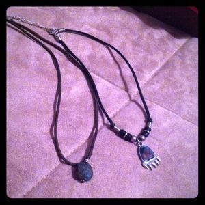 💜2 necklaces
