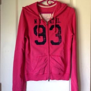 Hollister zip up hoodie