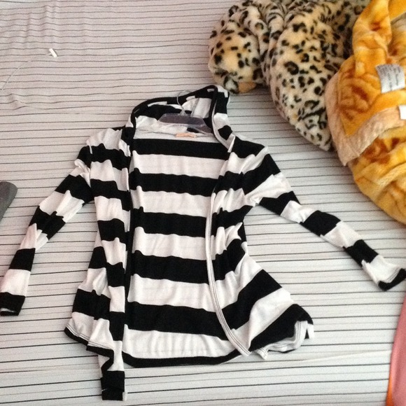 Black and White Cardigan