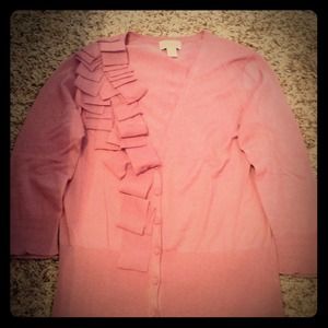 Ann Taylor Loft Pima Cotton Cardigan