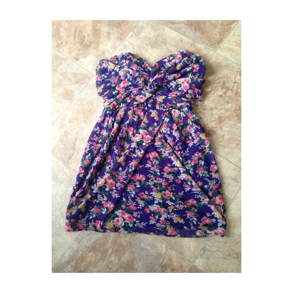 Short floral dress