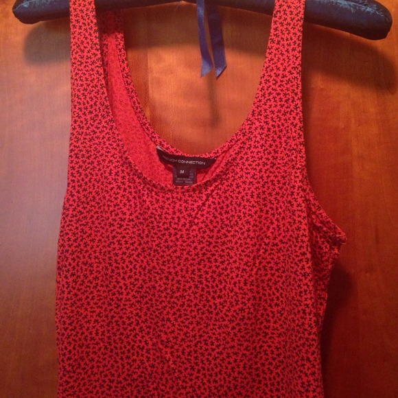 Red French Connection Tank - Picture 3 of 3