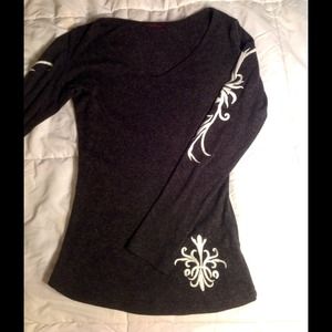 Grey Long Sleeve Shirt