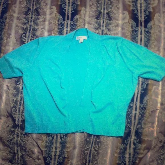 Light turquoise cardigan