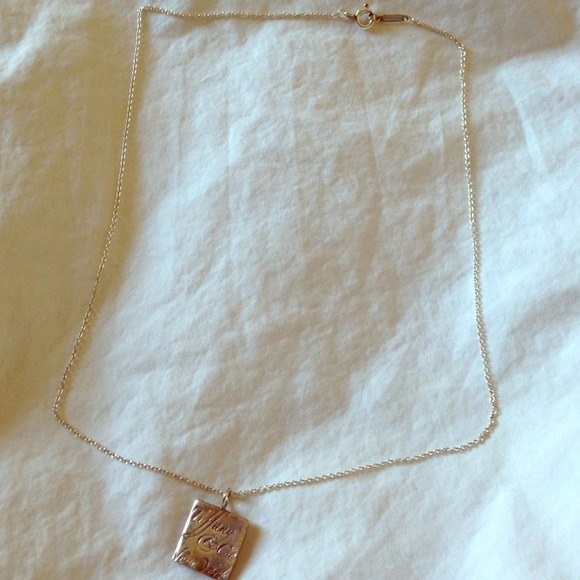 Tiffany's square necklace