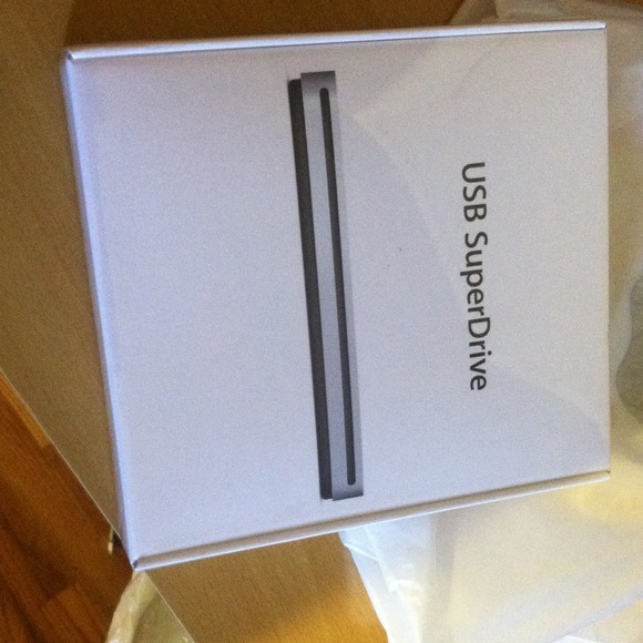 Usb superDrive only for mac system