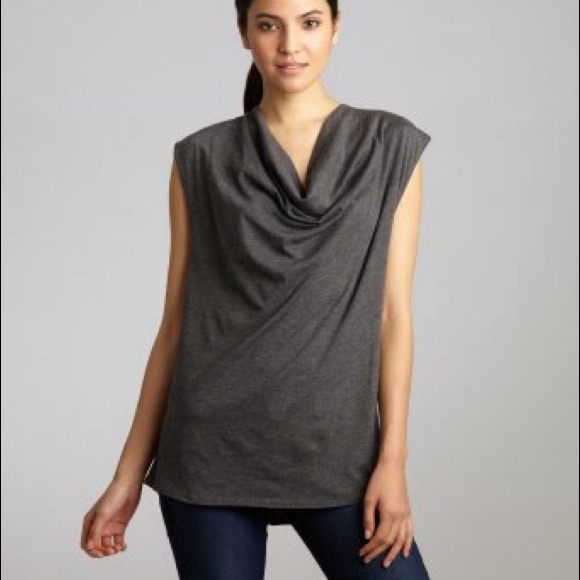 HP🎉 Geren Ford♠️sexy tie open back tunic top M L - Picture 4 of 4