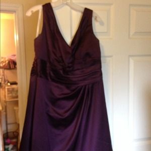 David's Bridal bridesmaid dress