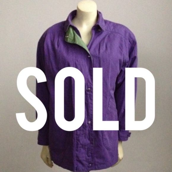 🚫SOLD🚫 Vintage purple coat