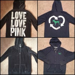Victoria Secret Zip Ups