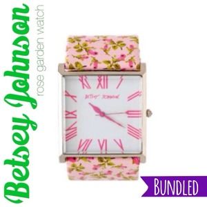 3 Betsey Johnson Watches | Authentic | New