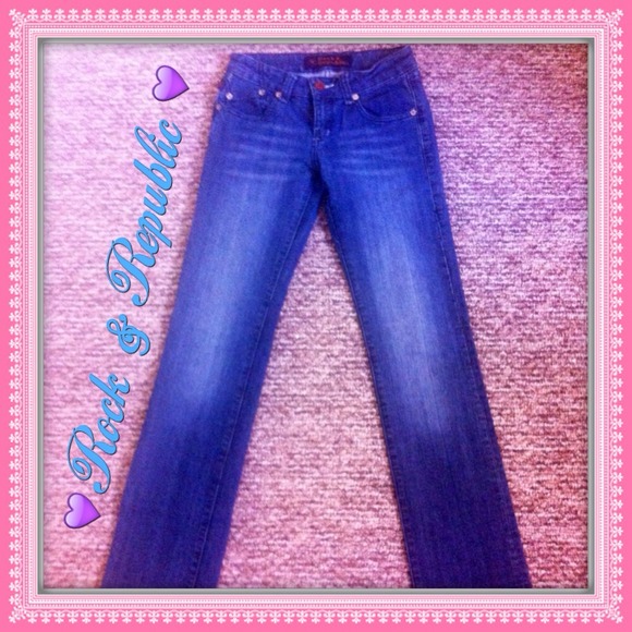 Blue Denim Rock and Republic Jeans