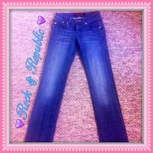 Blue Denim Rock and Republic Jeans